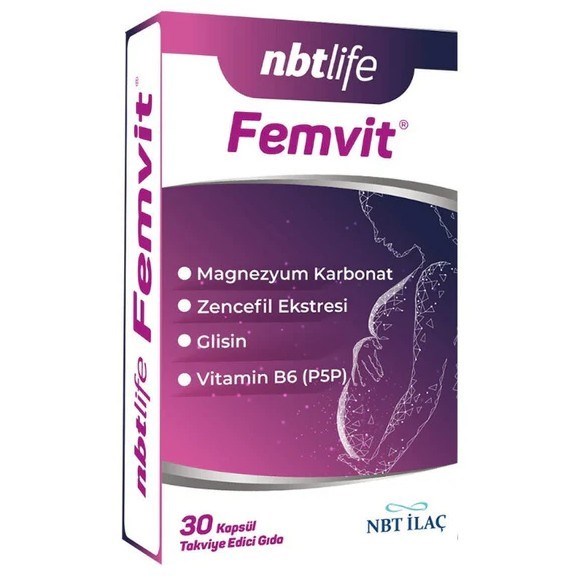 NBTBİTKİSEL ÜRÜNLERNbt Life Femvit 30 Kapsül