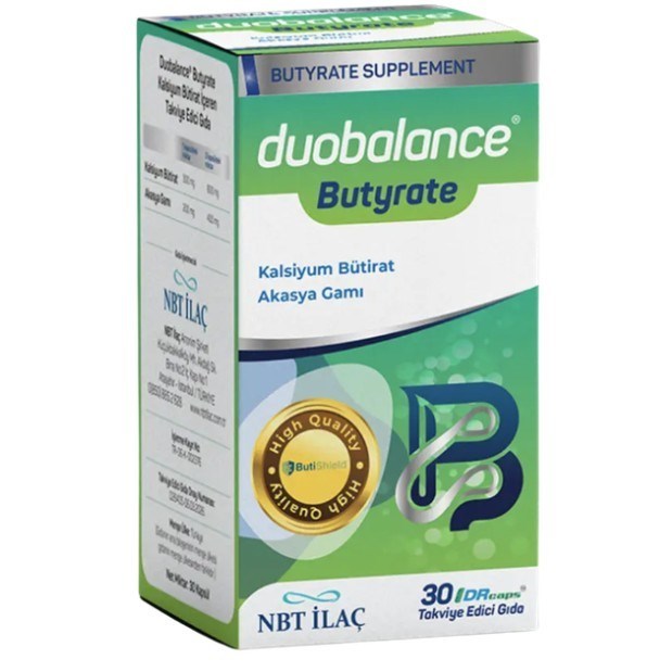 NBTVİTAMİN-MİNERALLERNbt Life Butyrate 30 Kapsül