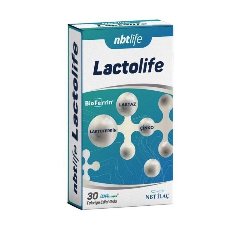 NBTVİTAMİN-MİNERALLERNbt Life Lactolife 30 Kapsül