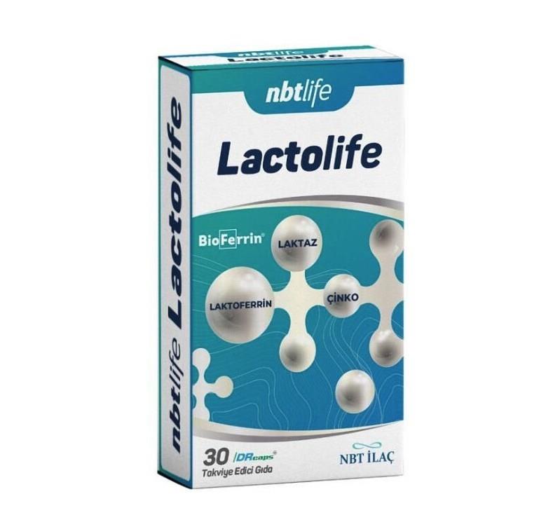 NBTVİTAMİN-MİNERALLERNbt Life Lactolife 30 Kapsül