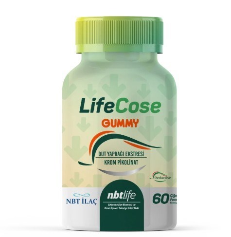 NBTVİTAMİN-MİNERALLERNbt Life Lifecose Gummy 60 Kapsül
