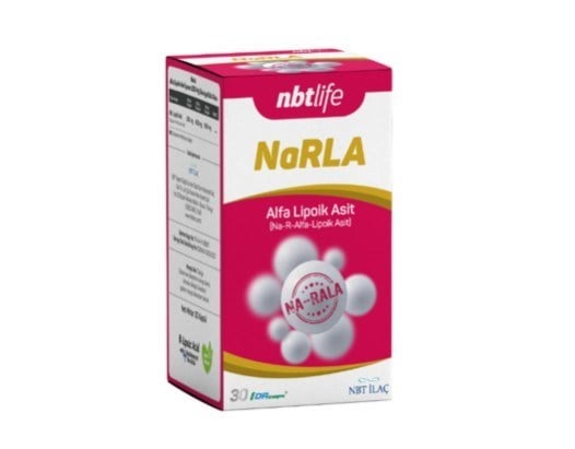 NBTVİTAMİN-MİNERALLERNbt Life Narla Alfa Lipoik Asit 30 Kapsül