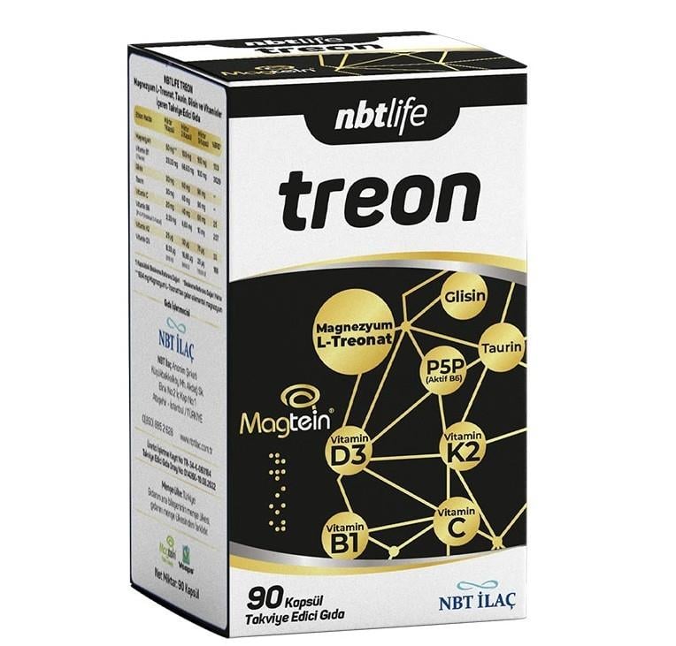 NBTVİTAMİN-MİNERALLERNbt Life Treon 90 Kapsül