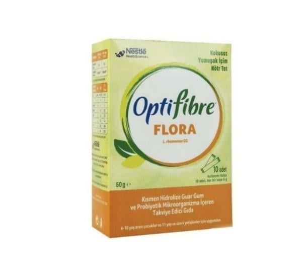 NESTLEPROBİYOTİKLERNestle Optifibre Flora Lif Kaynağı 5 gr x 10 Saşe