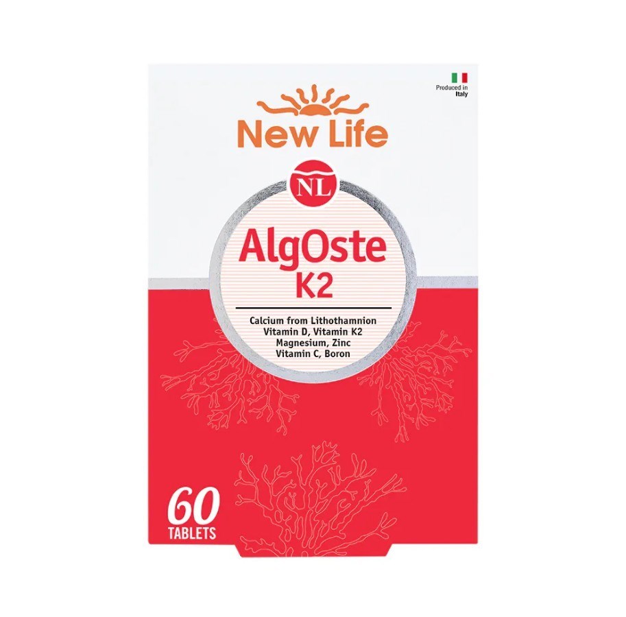 NEW LIFEVİTAMİN-MİNERALLERNew Life Algoste K2 60 Tablet