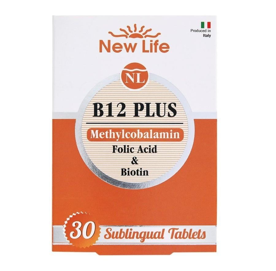 NEW LIFEVİTAMİN-MİNERALLERNew Life B12 Plus Methylcobalamin 30 Tablet