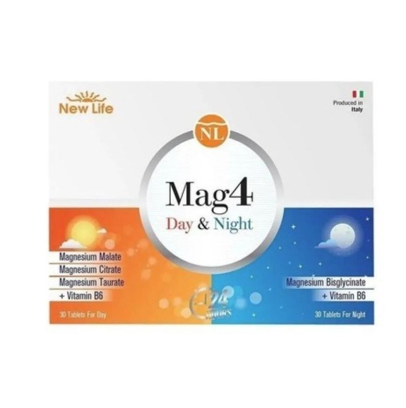 NEW LIFEVİTAMİN-MİNERALLERNew Life Mag 4 Day 30 Tablet & Night 30 Tablet