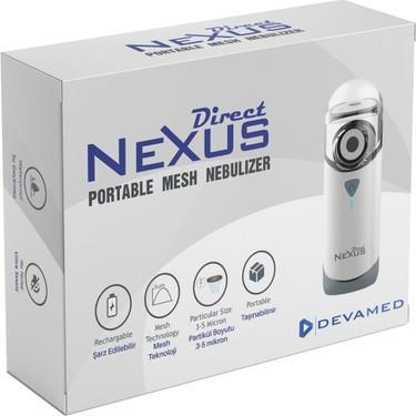 NEXUSNEBÜLİZATÖRDirect Nexus Taşınabilir Mesh Hava Makinesi Nebulizatör