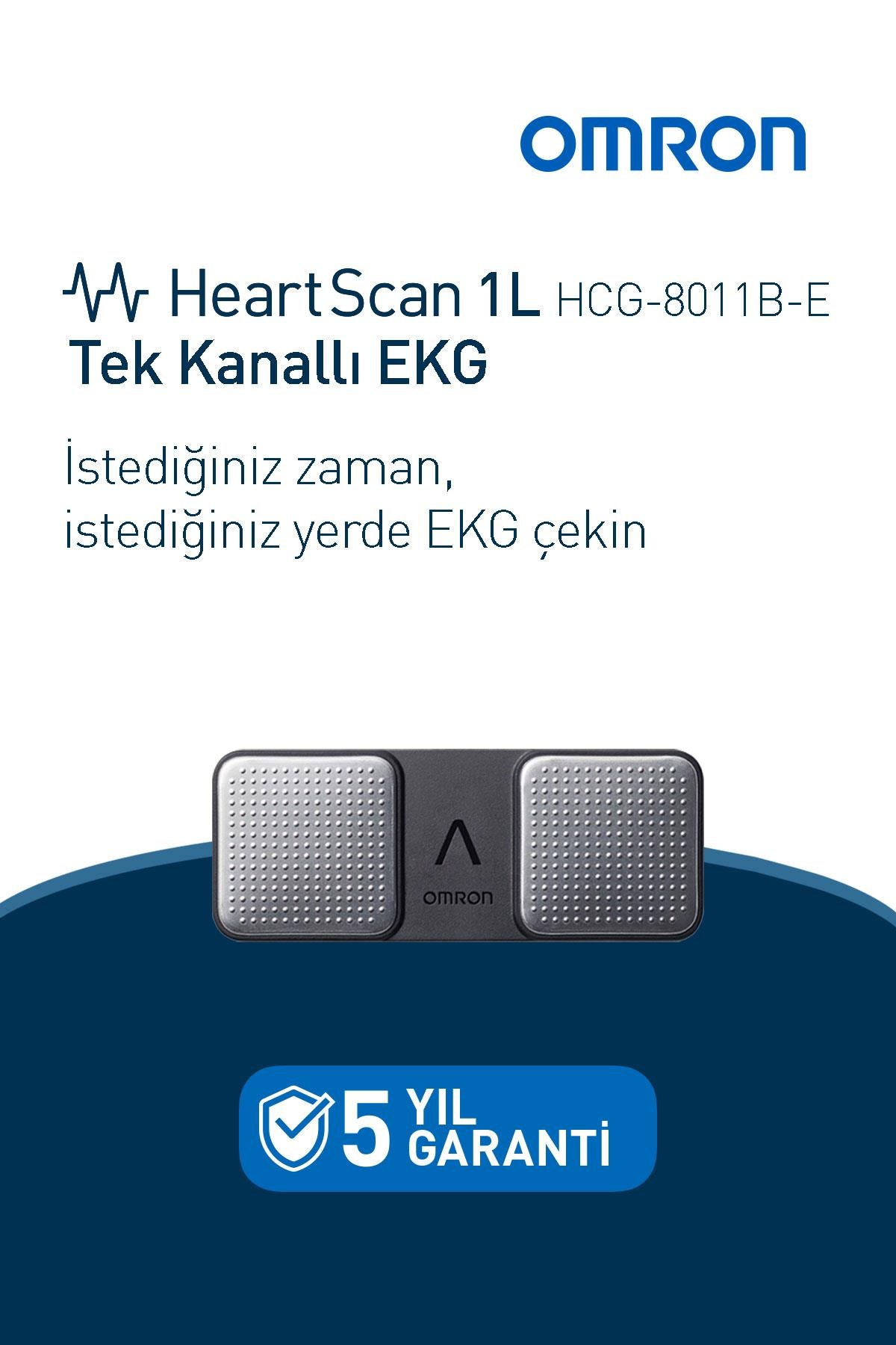 OMRONTANSİYON ALETLERİOmron Taşınabilir EKG Ölçüm Cihazı HCG-8011B