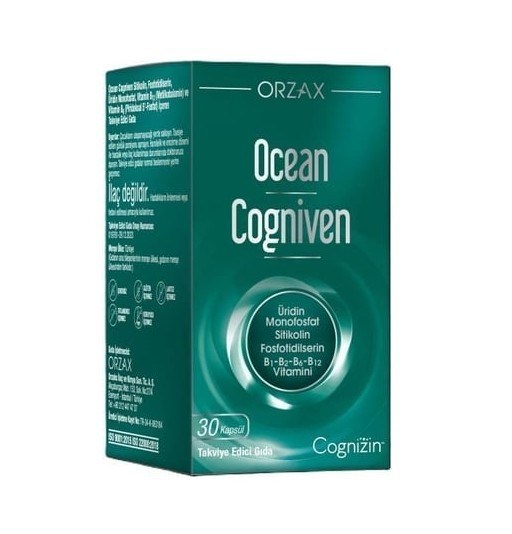 ORZAXBESİN TAKVİYELERİOcean Cogniven 30 Kapsül