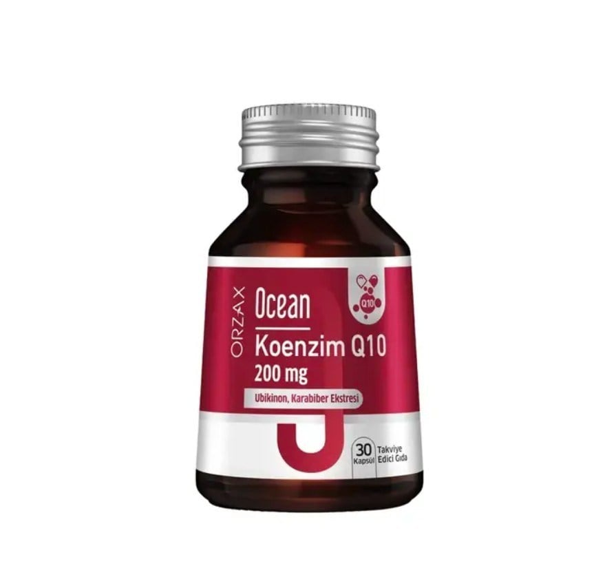 ORZAXBESİN TAKVİYELERİOrzax Ocean Ocean Koenzim Q10 200 mg 30 Kapsül