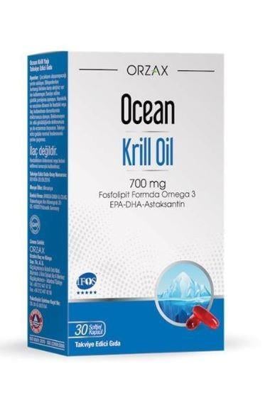 ORZAXVİTAMİN-MİNERALLEROrzax Ocean Krill Oil 500 mg 30 Kapsül