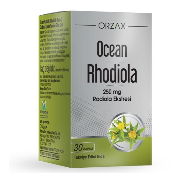 ORZAXVİTAMİN-MİNERALLEROrzax Ocean Rhodiola 30 Kapsül