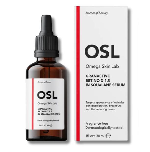Osl Omega Skin LabCİLT BAKIM SERUMLARIOsl Omega Skin Lab Granactive Retinoid 1,5 In Squalene Serum 30 ml