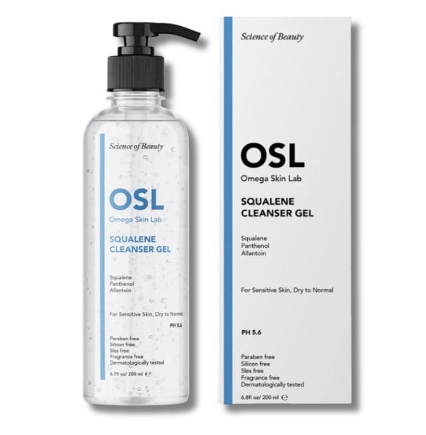 Osl Omega Skin LabYÜZ TEMİZLEYİCİLEROsl Omega Skin Lab Squalene Cleanser Gel  Makyaj ve Yüz Temizleme Jeli 200 ml