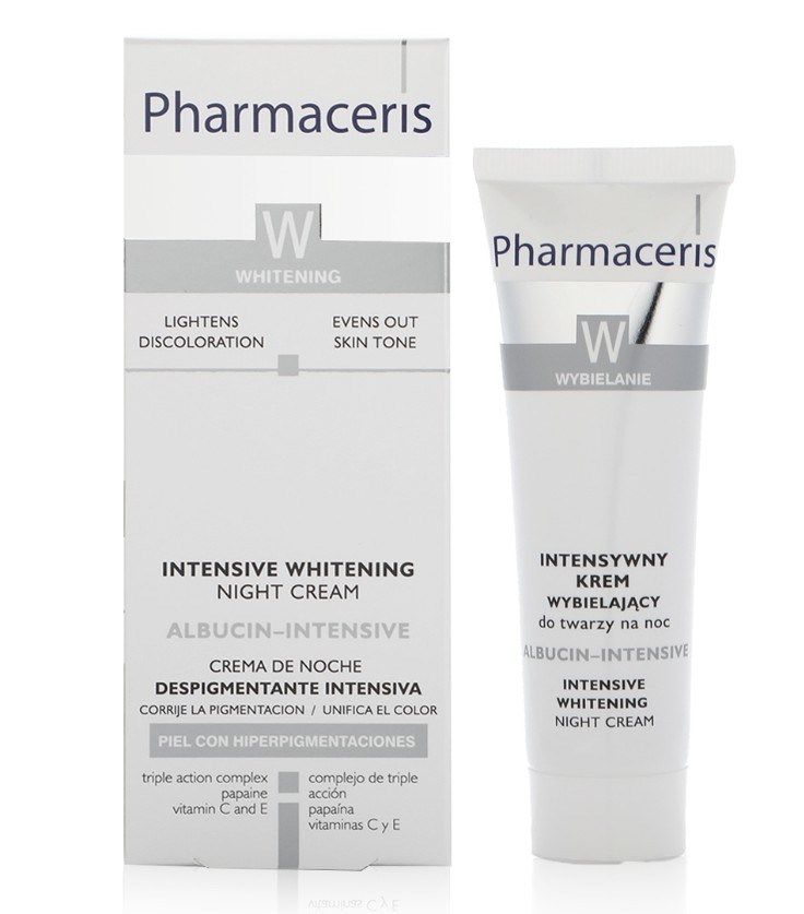 PHARMACERİSNEMLENDİRİCİLERPharmaceris W Intensive Whitening Night Cream 30 ml