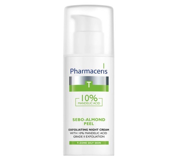 PHARMACERİSYÜZ TEMİZLEYİCİLERPharmaceris T Exfoliating Night Cream %10 Mandellic Acid Peeling 50 ml