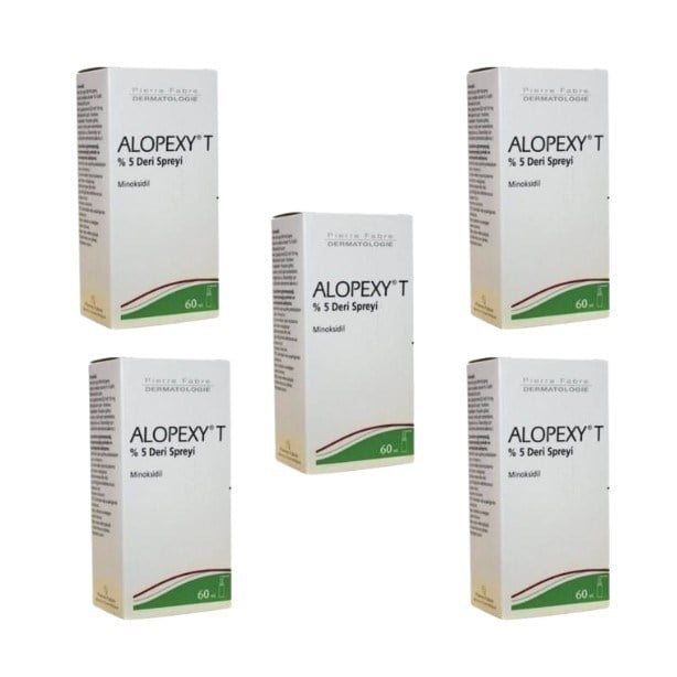 Pierre FabreSAÇ SERUMLARIAlopexy T %5 Deri Spreyi 60 ML 5 Adet