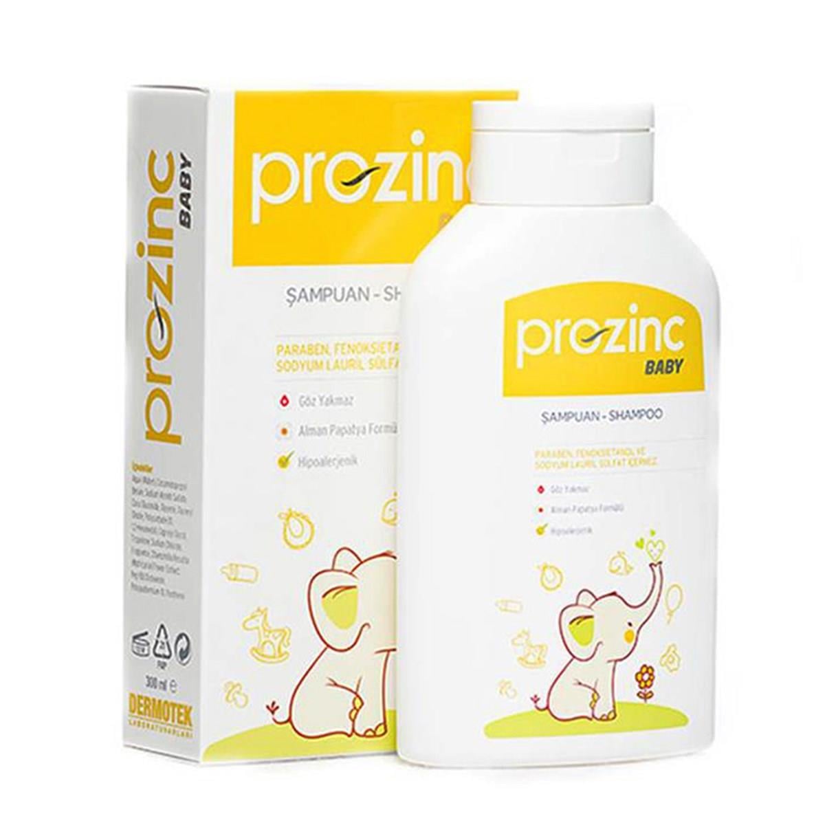 PROZİNCBEBEK VE ÇOCUK ŞAMPUANLARIProzinc Baby Bebek Şampuanı 300 ml