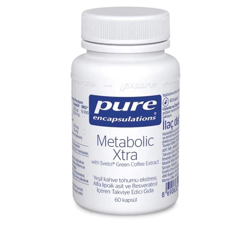 Pure Encapsulations VİTAMİN-MİNERALLERPure Encapsulations Metabolic Xtra 60 Kapsül