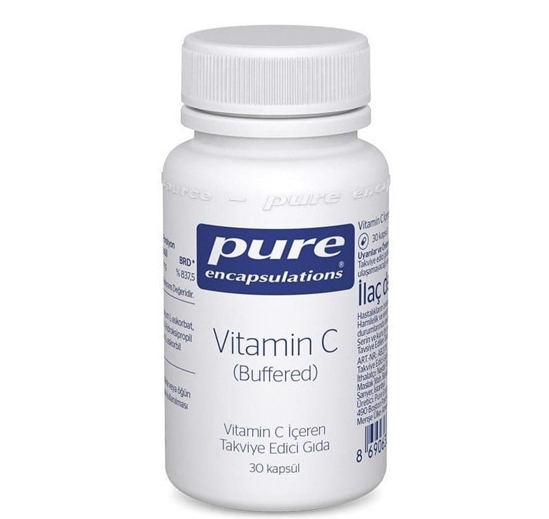 Pure Encapsulations VİTAMİN-MİNERALLERPure Encapsulations Vitamin C Buffered 30 Kapsül