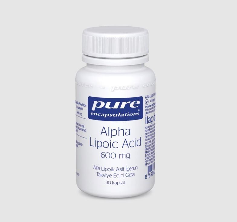 Pure EncapsulationsVİTAMİN-MİNERALLERPure Encapsulations Alpha Lipoic Acid 600 mg 30 Kapsül