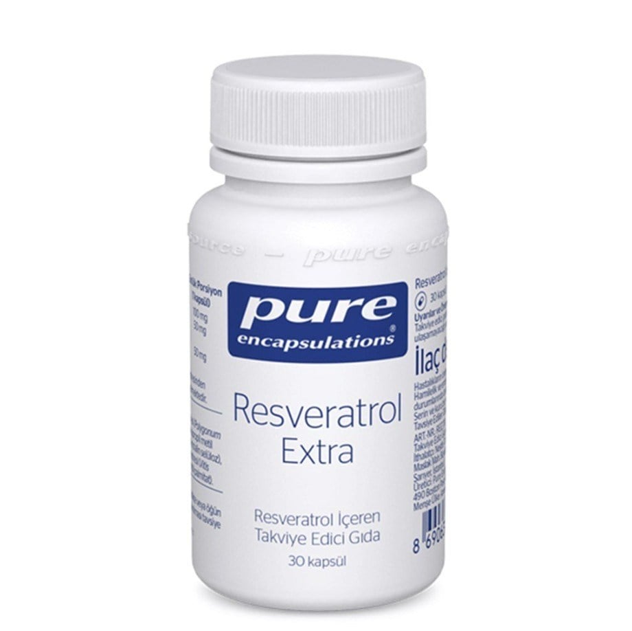 Pure EncapsulationsVİTAMİN-MİNERALLERPure Encapsulations Resveratrol Extra 30 Kapsül