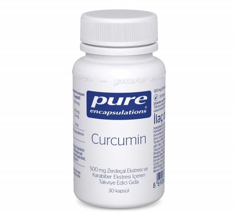 Pure EncapsulationsVİTAMİN-MİNERALLERPure Encapsulations Curcumin 500 mg 30 Kapsül
