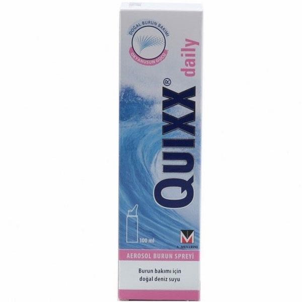 QUIXXGÖZ-KULAK BURUN BOĞAZ SAĞLIĞIQuixx Daily Aerosol Burun Spreyi 100 ml
