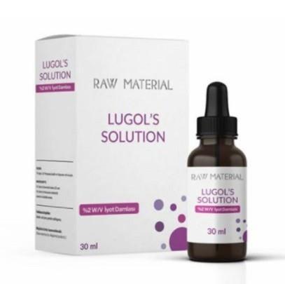 Raw MaterialVİTAMİN-MİNERALLERRaw Material Lugol's Solution Iyot %2 Damla 30 ml