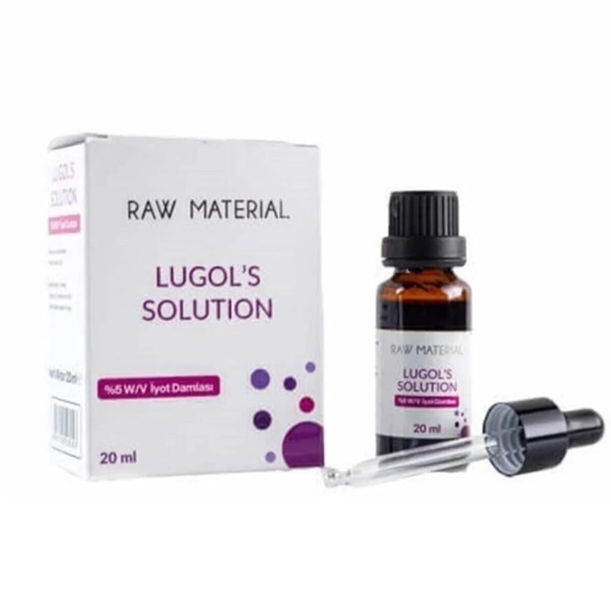 Raw MaterialVİTAMİN-MİNERALLERRaw Material Lugol's Solution %5 20 ml