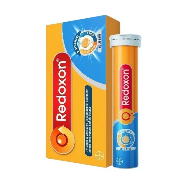 REDOXONVİTAMİN-MİNERALLERRedoxon 3'lü Etki 30 Efervesan Tablet