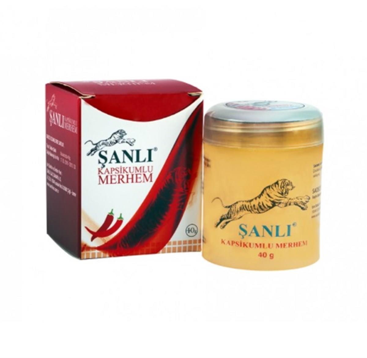 ŞANLIGENEL SAĞLIK ÜRÜNLERİŞanlı Kapsikumlu Merhem 40 gr