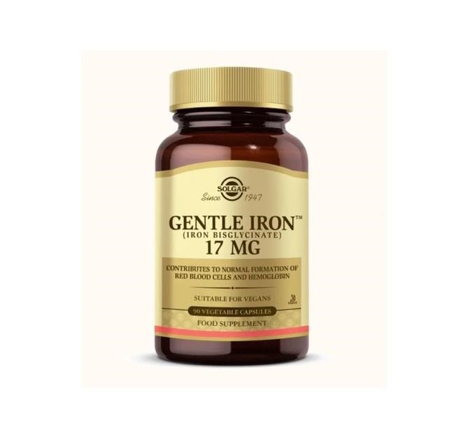 SOLGARVİTAMİN-MİNERALLERSolgar Gentle Iron 17 mg Kapsül