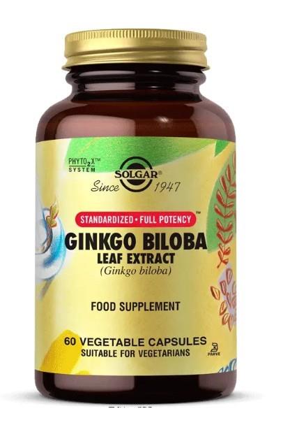 SOLGARVİTAMİN-MİNERALLERSolgar Ginkgo Biloba Leaf Extract 60 Kapsül 