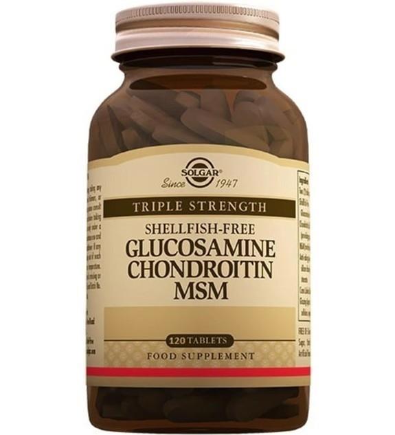SOLGARVİTAMİN-MİNERALLERSolgar Glucosamine Chondroitin MSM 120 Tablet