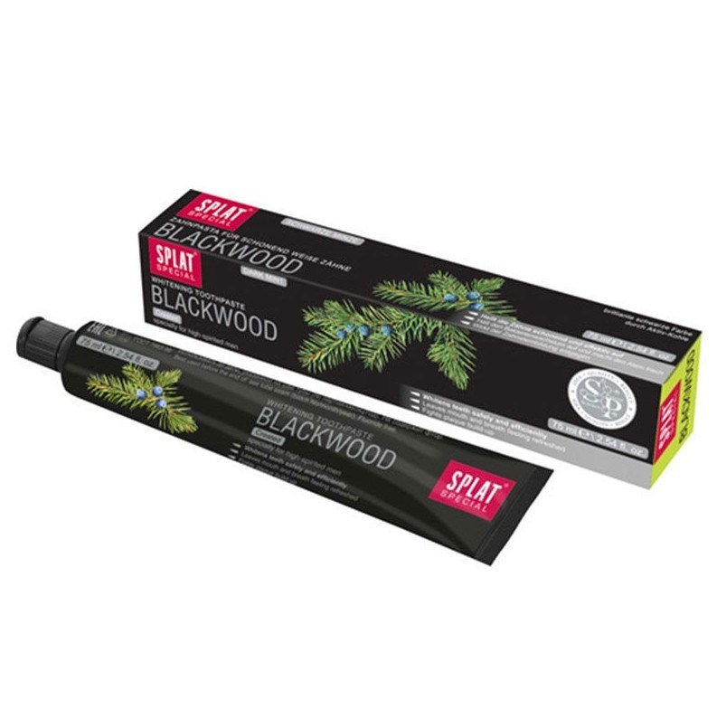 SPLATDİŞ MACUNLARISplat Special Blackwood Diş Macunu 4 Ton Beyaz 75 ml