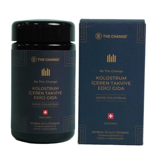 STRATHVİTAMİN-MİNERALLERBe The Change Colostrum Kolostrum 120 Kapsül