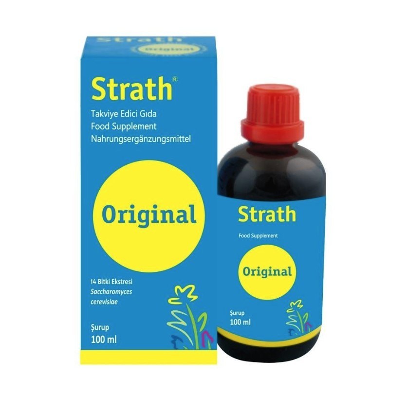STRATHVİTAMİN-MİNERALLERStrath Şurup 100 ml