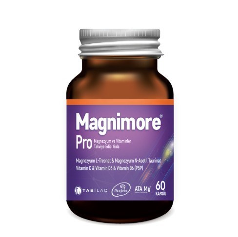 TAB İLAÇVİTAMİN-MİNERALLERMagnimore Pro 60 Kapsül