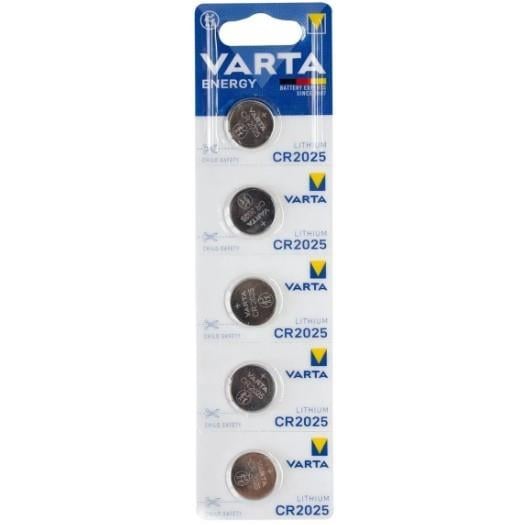 VARTAPİLLERVarta Cr2025 Blister Lityum Pil 5'li 
