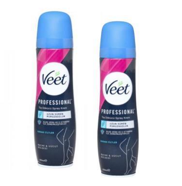 VEetTÜY DÖKÜCÜLER VE GİDERİCİLERVeet Tüy Dökücü Sprey Krem Hassas Ciltler 150 ml 2 Adet