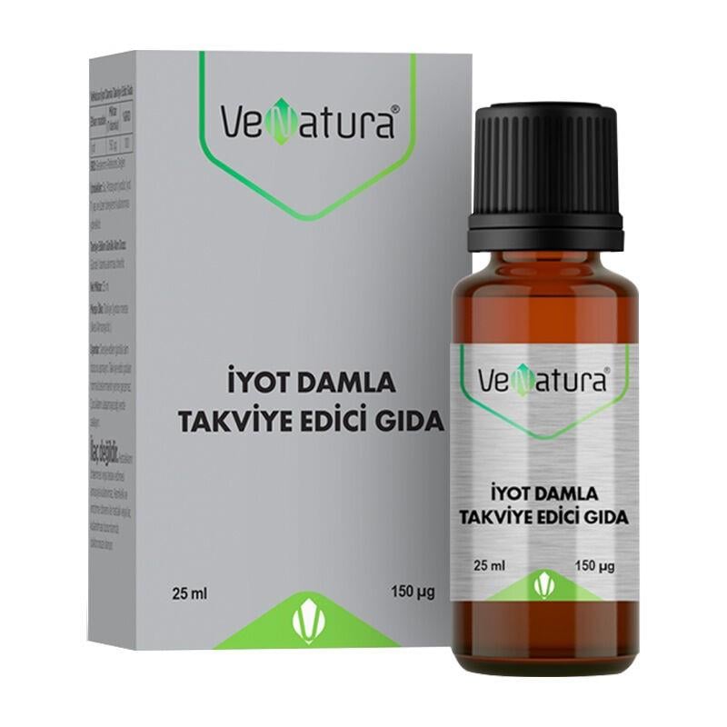 VENATURAVİTAMİN-MİNERALLERVenatura İyot Damla 25 ml