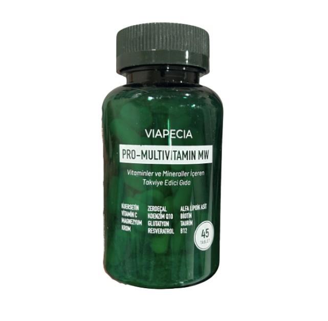 VİAPECİAVİTAMİN-MİNERALLERViapecia Pro Multivitamin MW 45 Tablet