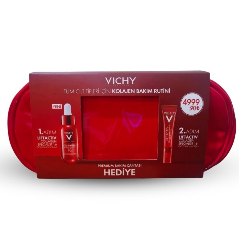 VichyCİLT BAKIM ÜRÜNLERİVichy Tüm Cilt Tipleri için Kolajen Bakım Rutini