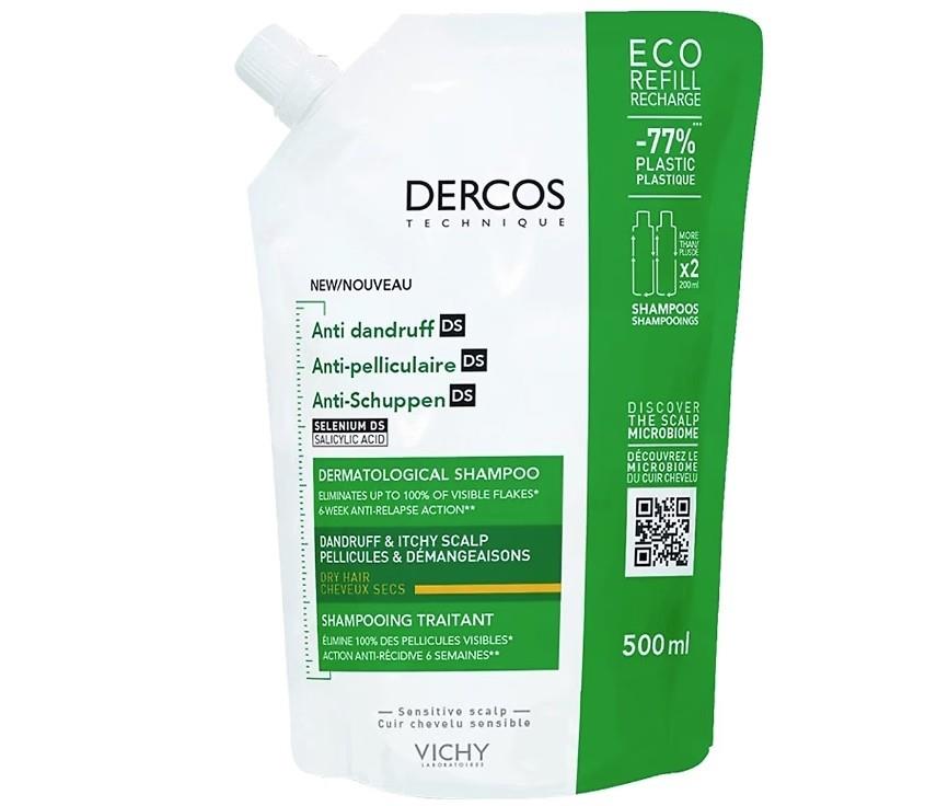 VichyŞAMPUANLARVichy Dercos Şampuan Anti Dandruff Kuru Saçlar 500 ml