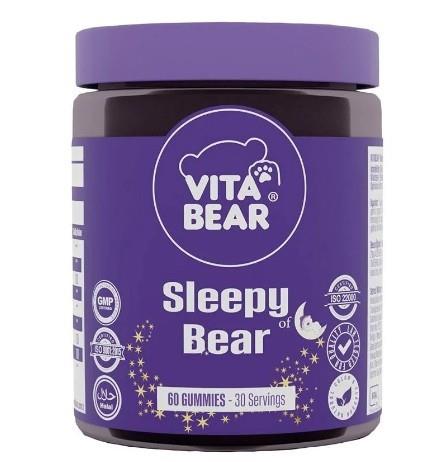 VİTA BEARVİTAMİN-MİNERALLERVita Bear Sleepy Bear Melatonin 60 Gummies