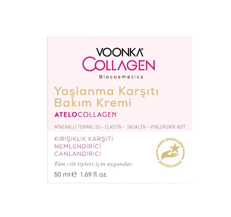 VOONKACİLT BAKIM SETLERİVoonka Biocosmetics Yaşlanma Karşıtı Bakım Kremi 50 ml