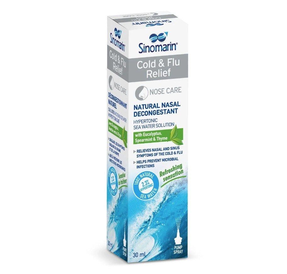 WELLCAREGÖZ-KULAK BURUN BOĞAZ SAĞLIĞISinomarin Cold & Flu Relief Sprey 30 ml