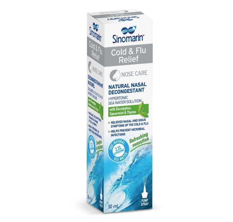 WELLCAREGÖZ-KULAK BURUN BOĞAZ SAĞLIĞISinomarin Cold & Flu Relief Sprey 30 ml